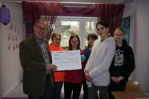 Soziales Engagement der Mädchengruppe